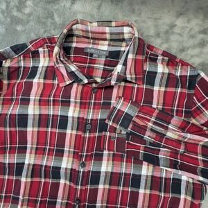 Slate‎ & Stone Flannel Shirt Plaid Button Up Long Sleeve Casual XXL